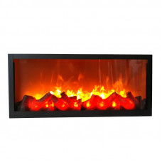 Veioza in forma de semineu, Metal, soclu E14, 40W, 172GX