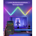 Bara LED RGBIC inteligenta VITTALIST, Wi-Fi, Sincronizare Muzica, Aplicatie Mobila, compatibil Alexa/Google Assistant, 6 bucati