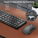 Tastatura Pliabila Slim SpectrumPoint®, conectare Bluetooth, fara fir, universala, compatibila Windows, Android, IOS, pentru Sisteme PC, Laptop, Tableta, Telefon , Negru