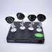 Kit de supraveghere cu 4 camere FULL CCTV AHD de interior/exterior, JORTAN-6145AHD-4 Kit de supraveghere cu 4 camere FULL CCTV AHD de interior/exterior, JORTAN-6145AHD-4