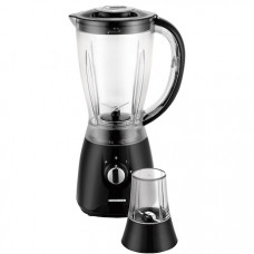 Blender de masa Heinner HBL-500R, 500W, 2 Viteze + Pulse, Bol 1.5L, Rasnita, Negru Blender de masa Heinner HBL-500R, 500W, 2 Viteze + Pulse, Bol 1.5L, Rasnita, Negru