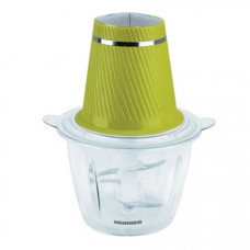 Tocator Charm Heinner HMC-300GR, 300 W, 2 cutite inox, bol de sticla, 2 viteze, Verde