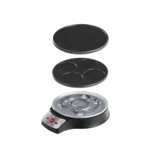 Aparat pentru preparat clatite Domoclip DOC143, 2 in 1, 1000W, Negru/Gri Aparat pentru preparat clatite Domoclip DOC143, 2 in 1, 1000W, Negru/Gri