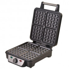 Aparat pentru vafe, Camry CR3025, 1150W, Inox, 4 Vafe, Negru Aparat pentru vafe, Camry CR3025, 1150W, Inox, 4 Vafe, Negru