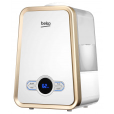 Umidificator Beko ATH7120, capacitate 3 l, tehnologie Ultrasonic, 250 ml/h, alb/auriu