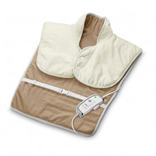 Pad incalzitor electric pentru gat si umeri Medisana 61157 HP 630, Alb/Crem