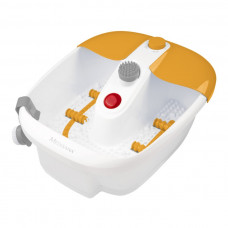 Aparat de masaj pentru picioare Medisana FS 883 88387, 3 functii de masaj, Alb/Portocaliu