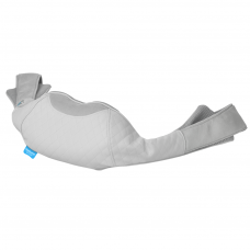 Aparat cu masaj Shiatsu pentru gat Medisana NMG850 88993, 3 trepte de viteza, Functie de incalzire, Argintiu