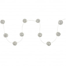 Instalatie bile argintiu 10 led RXL 238