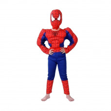 Costum Clasic Spiderman cu muschi IdeallStore®, 3-5 ani, 100-110 cm Costum Clasic Spiderman cu muschi IdeallStore®, 3-5 ani, 100-110 cm
