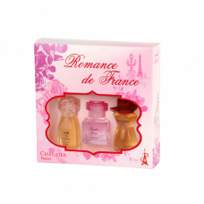 Set Cadou Charrier Parfums "Romance de France", 3 esente, apa de parfum