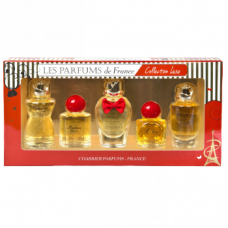 Set Cadou Charrier Parfums "Les Parfums de France", Collection Luxe, 5 esente, apa de parfum
