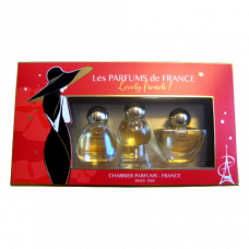 Set Cadou Charrier Parfums "Lovely French", 3 esente, apa de parfum