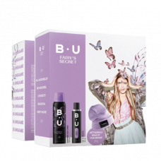 Set BU Fairy Secret, Femei: Apa de Toaleta, 50 ml + Deodorant Spray, 150 ml + Caciula Cadou