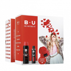 Set BU Heartbeat, Femei: Apa de Toaleta, 50 ml + Deodorant Spray, 150 ml + Caciula Cadou