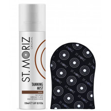 Set Pentru Autobronzare Profesionala St Moriz Cu Spray Dark Si Manusa