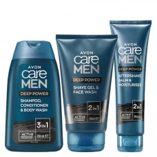 Set Deep Power (Sampon 3in1 200 ml,gel ras 150,balsam 100) Set Deep Power (Sampon 3in1 200 ml,gel ras 150,balsam 100)