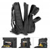 Rucsac militar, negru, 45L, 600D poliester
