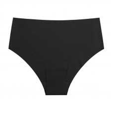 Chiloti Dama Silvia, Talie inalta, Fara cusaturi, Negru - Negru, XL