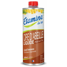 Ceara de albine pura lichida pentru protejare si intretinere lemn nelacuit, parfum pin Etamine Ceara de albine pura lichida pentru protejare si intretinere lemn nelacuit, parfum pin Etamine
