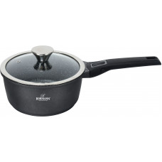 Cratita cu maner detasabil, 2.5litri, aluminiu turnat, Bohmann, suprafata antiaderenta, inclusiv inductie