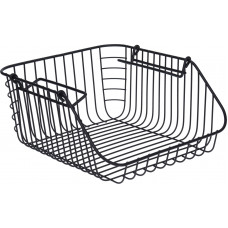 Cos depozitare Excellent Houseware, metal, 30x27x14 cm, negru Cos depozitare Excellent Houseware, metal, 30x27x14 cm, negru