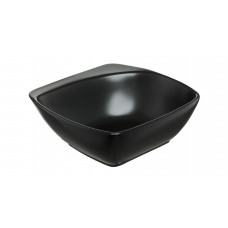 Bol portelan 12.5cm, negru, Salsa