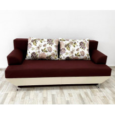 Canapea Andreea FB, culoare visiniu / crem, 190 x 90 cm Canapea Andreea FB, culoare visiniu / crem, 190 x 90 cm