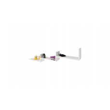 Etajera haaus Step, Alb, 150 x 20 x 42 cm