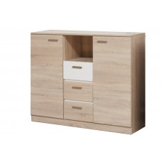 Comoda Effect EFK2, culoare sonoma, 130 x 105 x 42 cm