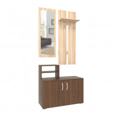 Cuier haaus Palermo, Wenge/Stejar Sonoma, 90 x 35 x 200 cm