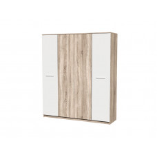 Sifonier Luiza 4 usi, culoare sonoma / alb, 164 x 192 x 48 cm Sifonier Luiza 4 usi, culoare sonoma / alb, 164 x 192 x 48 cm