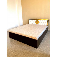 Pat Family, culoare magia (wenge), cu saltea superortopedica lux 160 x 200 cm Pat Family, culoare magia (wenge), cu saltea superortopedica lux 160 x 200 cm