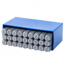 Set poansoane de marcat litere Gravurem Grvrm01103000, 3 mm, 27 piese
