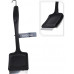 Perie pentru gratar Vaggan, otel inoxidabil/polipropilena, 49 cm, negru