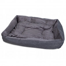 Pat pentru caini waterproof XL,Saltea detasabila,Gri - 450 x 300 x 300 mm