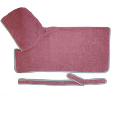 Halat de baie pentru caini Homelevel, XL, Roz, Bumbac, 54844.10.4