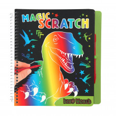 Carte Scrach mare Dino World Carte Scrach mare Dino World