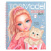 Carte de Colorat Cutie Star TOPModel
