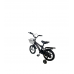 Bicicleta Go Kart HdLong 16 inch, pentru copii , roti ajutatoare silicon , portbagaj, cosulet jucarii, negru