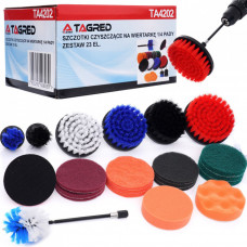 Set de perii curatare pentru bormasina 23 elemente 1/4 TA4202 Tagred Set de perii curatare pentru bormasina 23 elemente 1/4 TA4202 Tagred