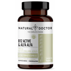 B-12 COMPLEX ACTIVE & ALFA ALFA functionarea normala a sistemului nervos Natural Doctor B-12 COMPLEX ACTIVE & ALFA ALFA functionarea normala a sistemului nervos Natural Doctor