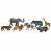 Animale salbatice set de 7 figurine - Miniland Animale salbatice set de 7 figurine - Miniland