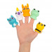 Carticica textila cu marionete pentru degete PlayGro Animale Carticica textila cu marionete pentru degete PlayGro Animale