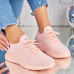 Adidasi Dama Roz din Textil Lazera