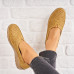 Pantofi dama casual Bej din Piele Ecologica Karee