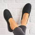 Pantofi dama casual Negri din Piele Ecologica Karee