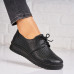 Pantofi dama casual Negri din Piele Ecologica Gemay