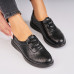 Pantofi dama casual Negri din Piele Ecologica Adalia