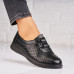 Pantofi dama casual Negri din Piele Ecologica Adalia